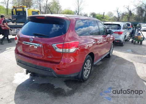2014 Nissan Pathfinder S z USA, uszkodzony, nr VIN 5N1AR2MM2EC719481